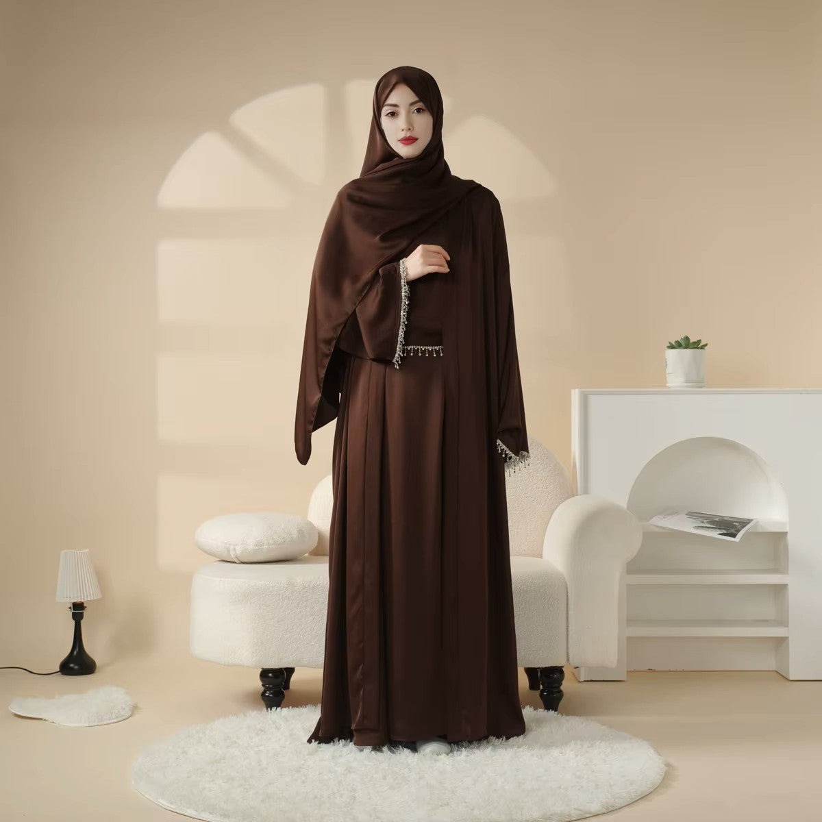 chamsi-shop abaya avec ceinture