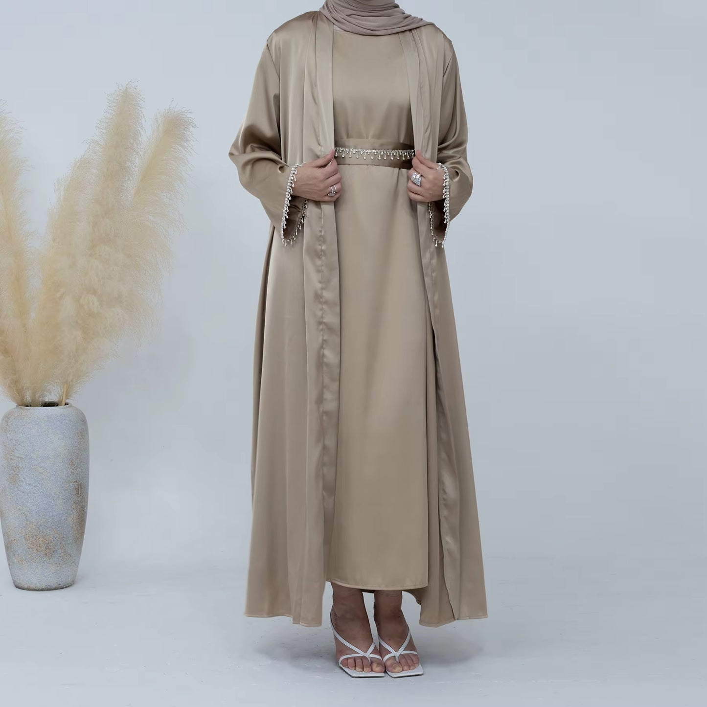 chamsi-shop abaya avec ceinture