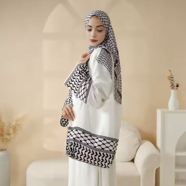 Keffieh Palestinienne Abaya