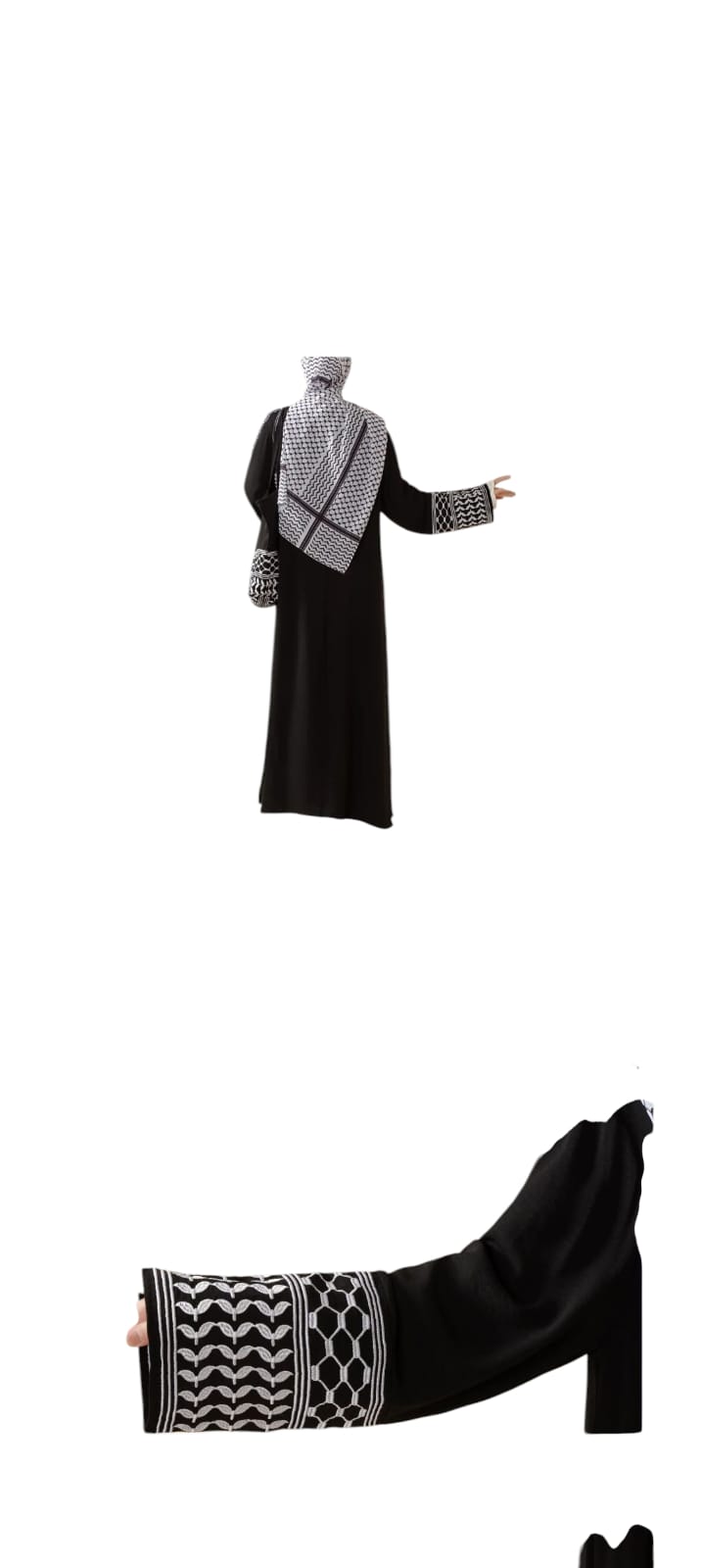 Keffieh Palestinienne Abaya